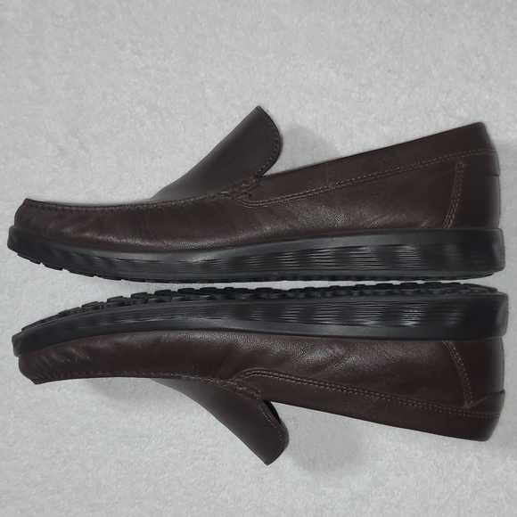 Ecco S Lite Moc Leather Brown Moccasin Size 44 Mens Very stylish! main image 6